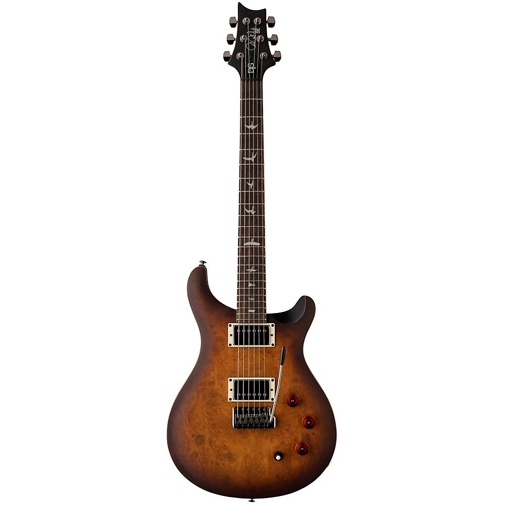 PRS SE Exotic DGT Laurel Burl Electric Guitar McCarty Tobacco Burst