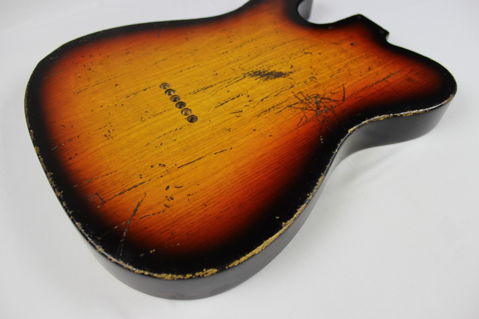 MJT Official Custom Order Vintage Aged Nitro Guitar Body Mark Jenny VTT CUSTOM