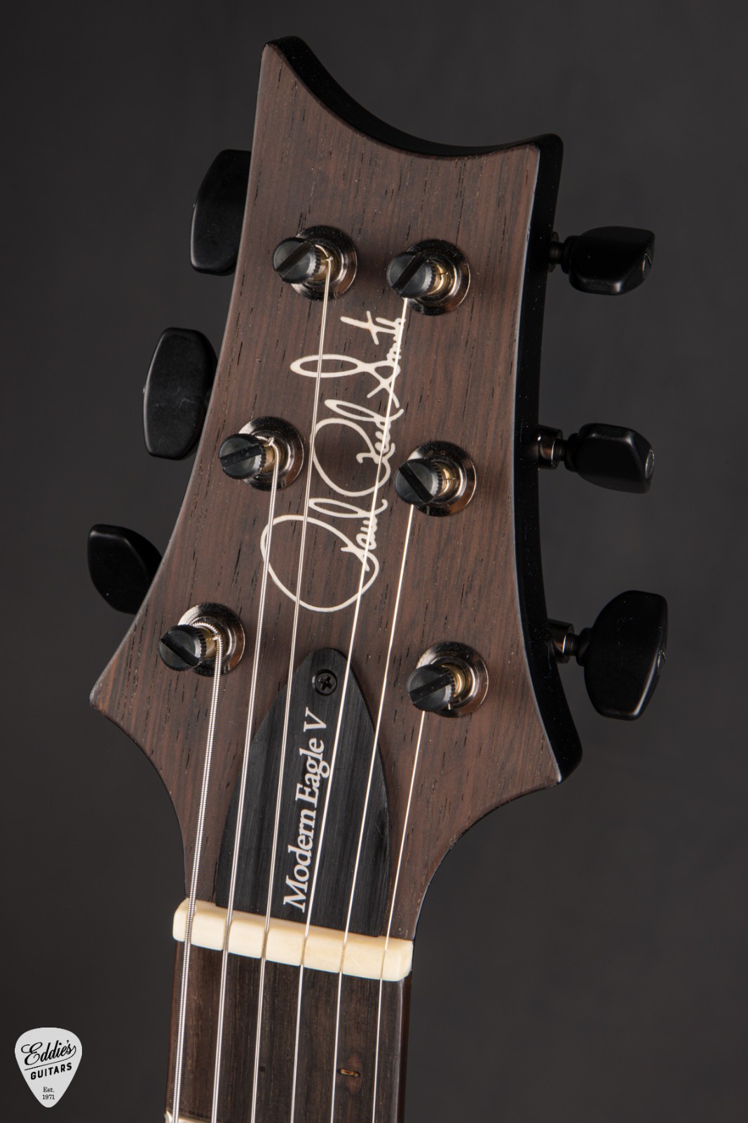 PRS Eddie’s Guitars Wood Library Modern Eagle V – Trampas Green