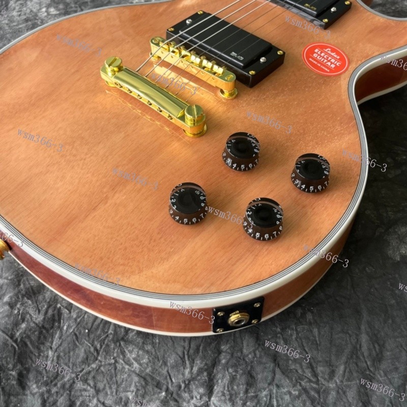 Solid Electric Guitar Stainless Rounded Fret Edge Bone Nut Natural Free Shipping