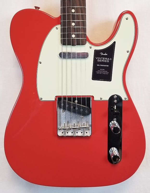 Fender Vintera II ’60s Telecaster, Rosewood Fingerboard Electric Guitar, Fiesta