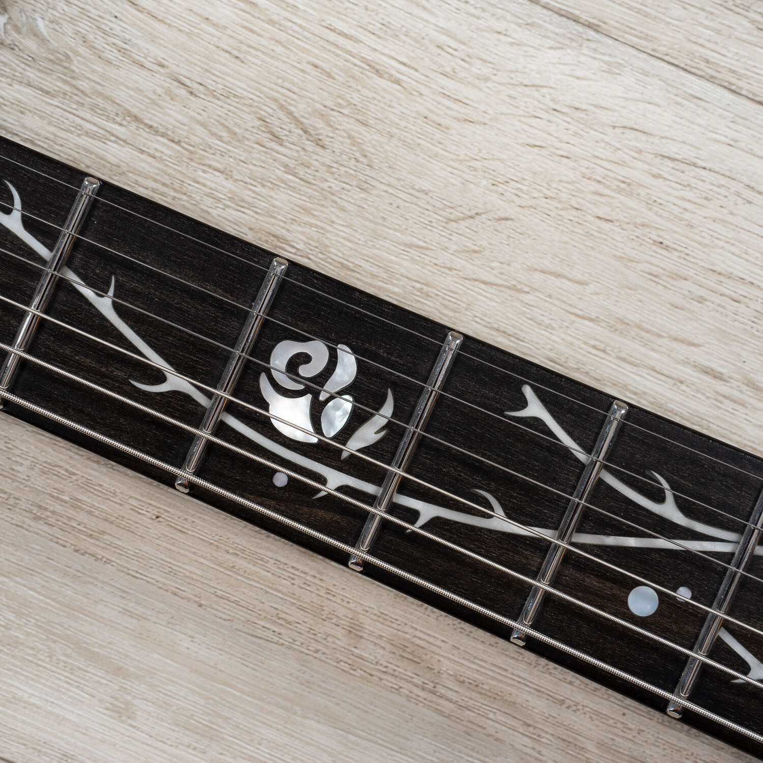 Ibanez TOD10 Tim Henson Signature Guitar, Fishman Fluence Pickups Classic Silver