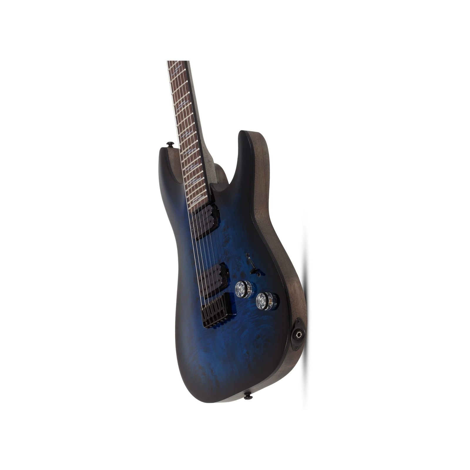 Schecter Omen Elite-6 Electric Guitar – See Thru Blue Burst