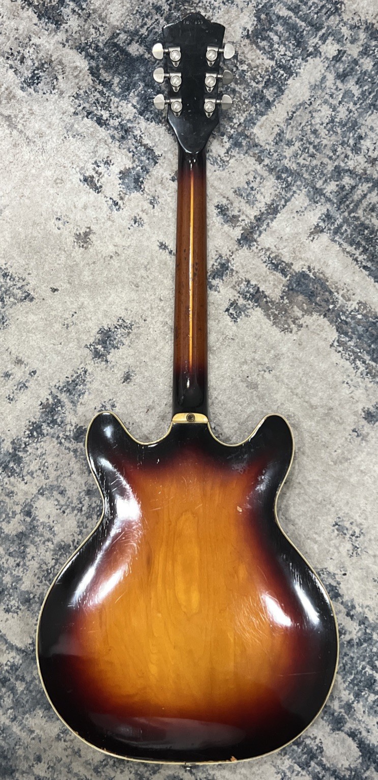 1960’s GUILD STARFIRE V EN-853 Vintage Sunburst Maple Hoboken NJ USA Made “RARE”