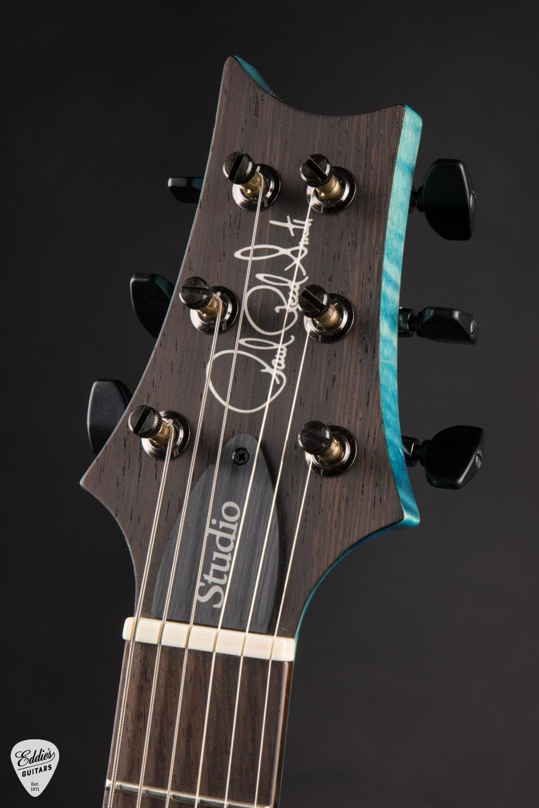 PRS Eddie’s Guitars Wood Library Studio Swamp Ash/Brazilian – Aquableux