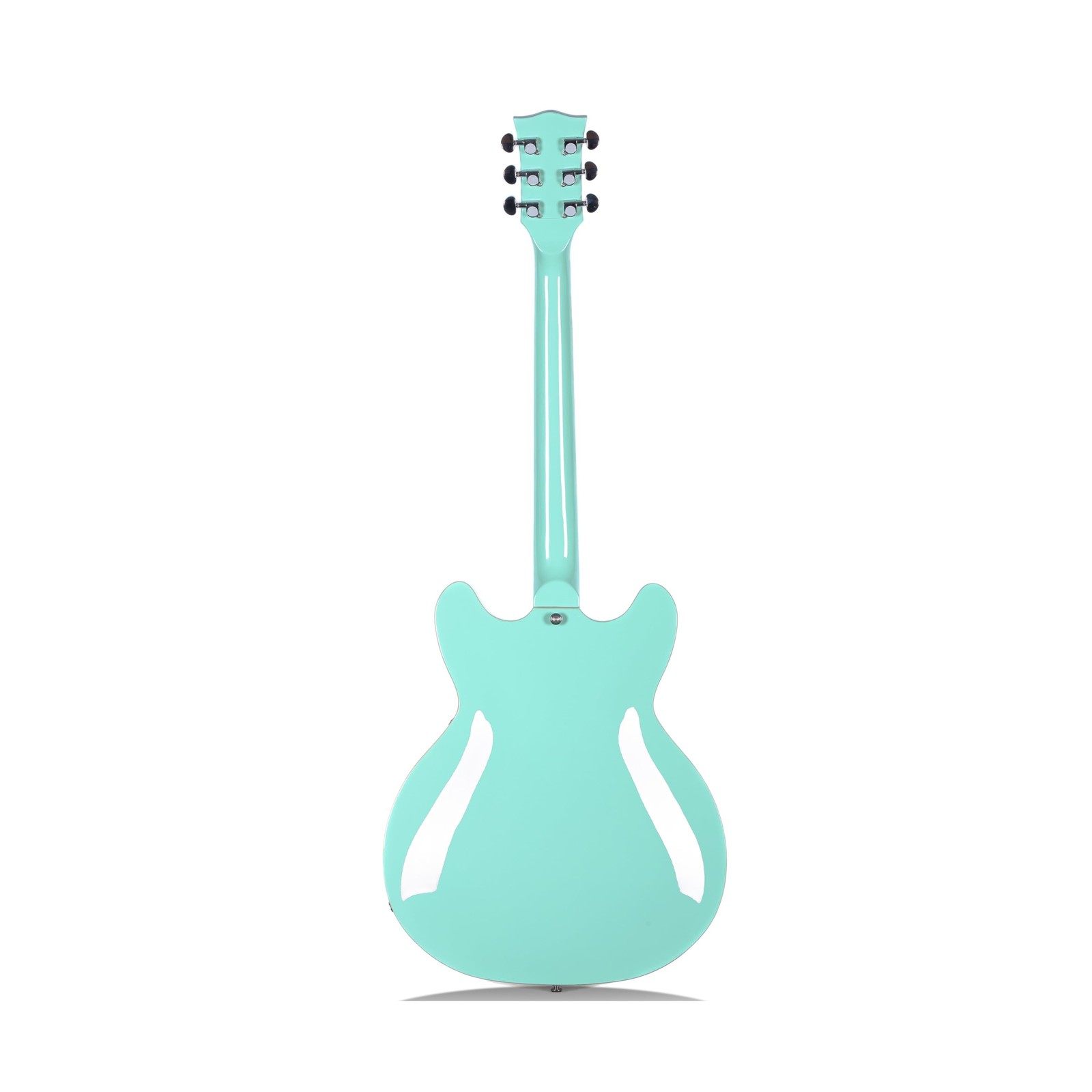 Redid Semi-Hollow Body Electric Guitar RD-100 Jazz Guitar with F-Hole,Maple n…