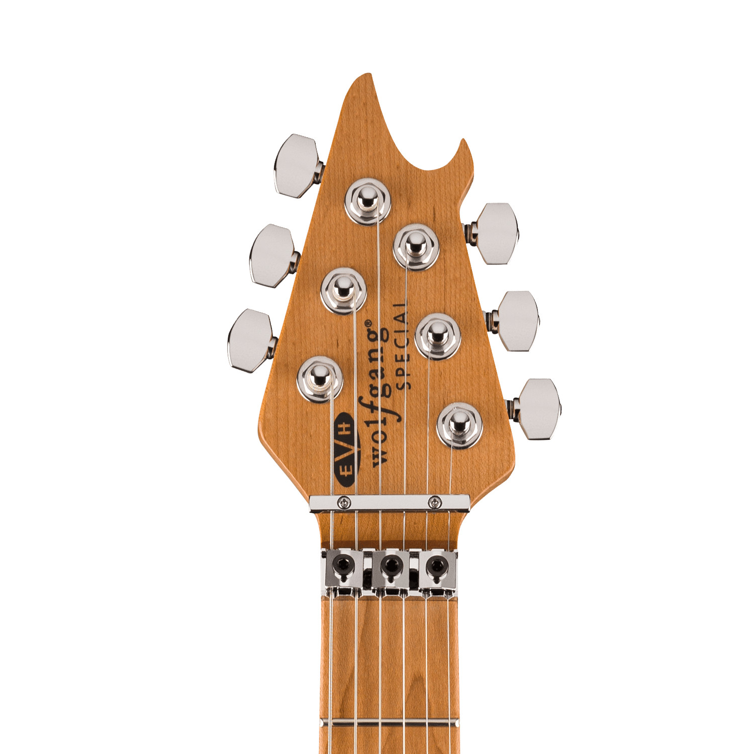 Used EVH Wolfgang Special QM Baked Maple – Tiger Eye Glow