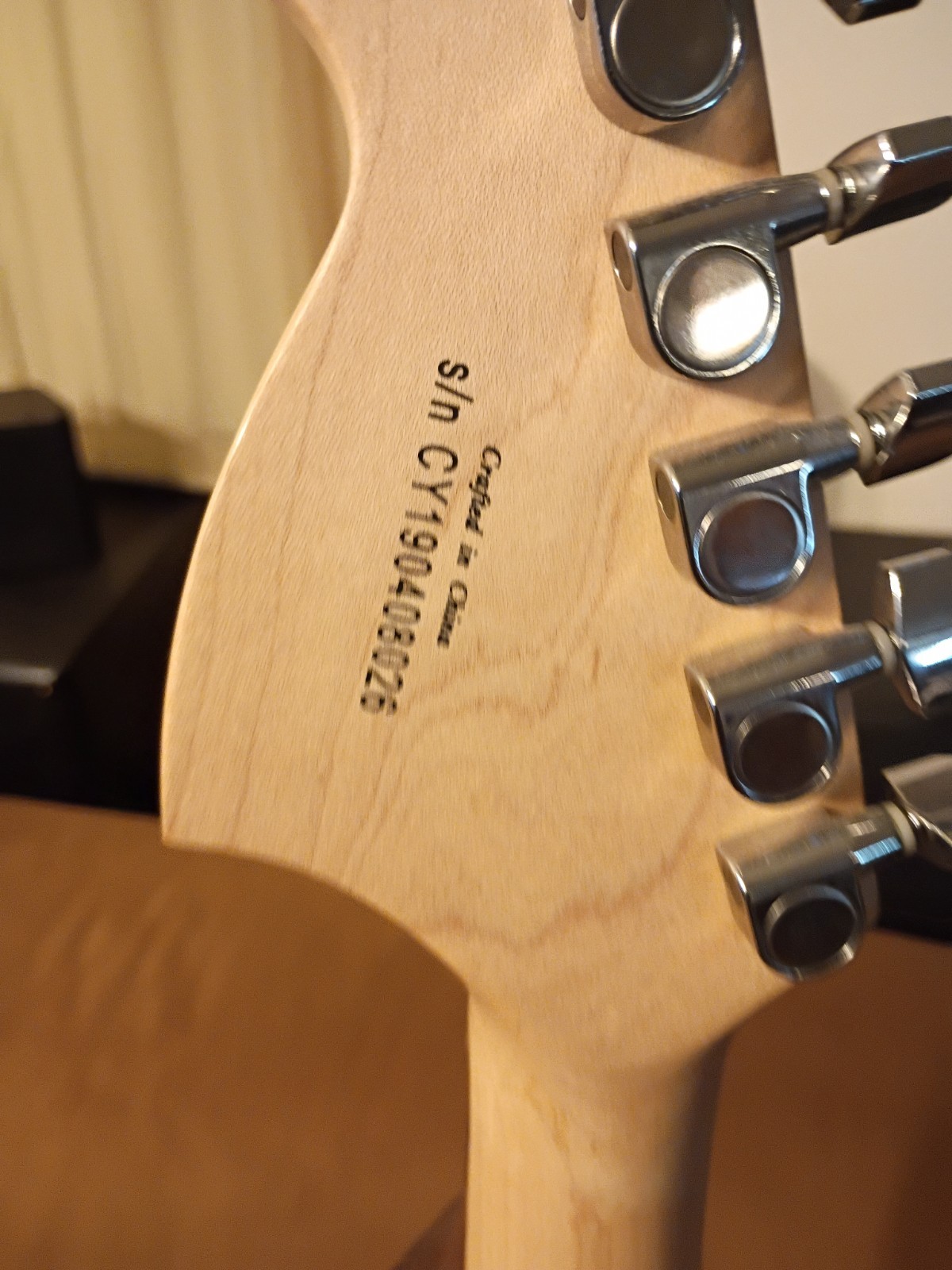 Fender Strat Squier electric guitar