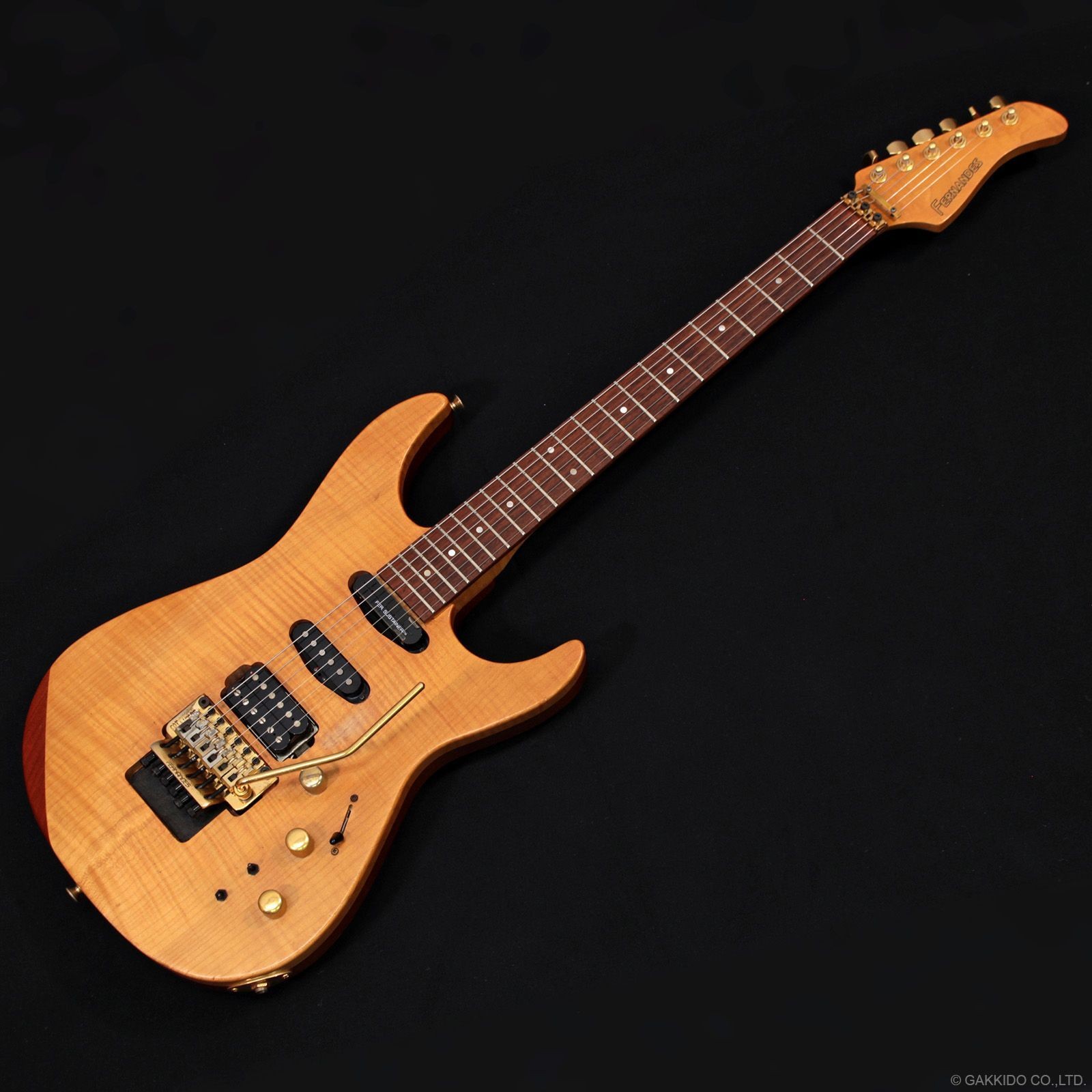 Fernandes FR-150S Style Electric Guitar Sustainer SSH MIJ Tremolo With Gig Bag