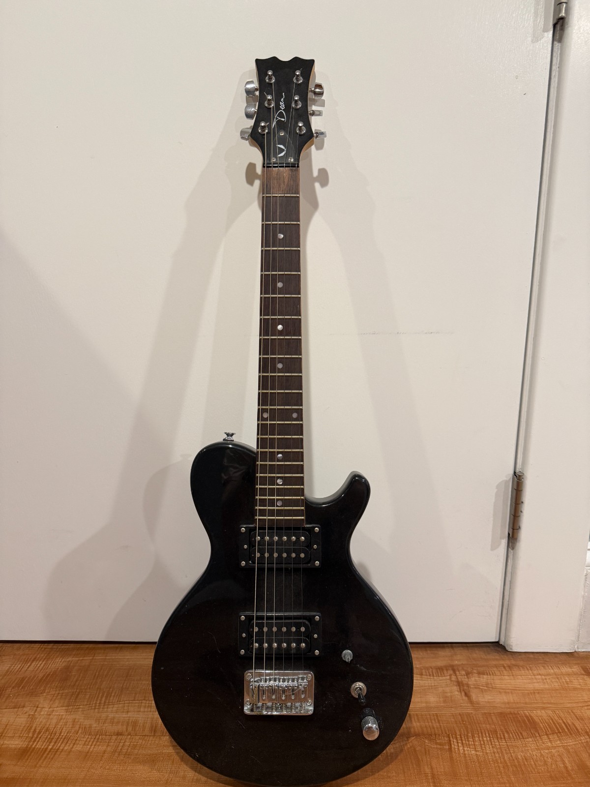 Dean Evo Mini 3/4 Electric Guitar Classic Black EVOJ CBK Dual Humbuckers