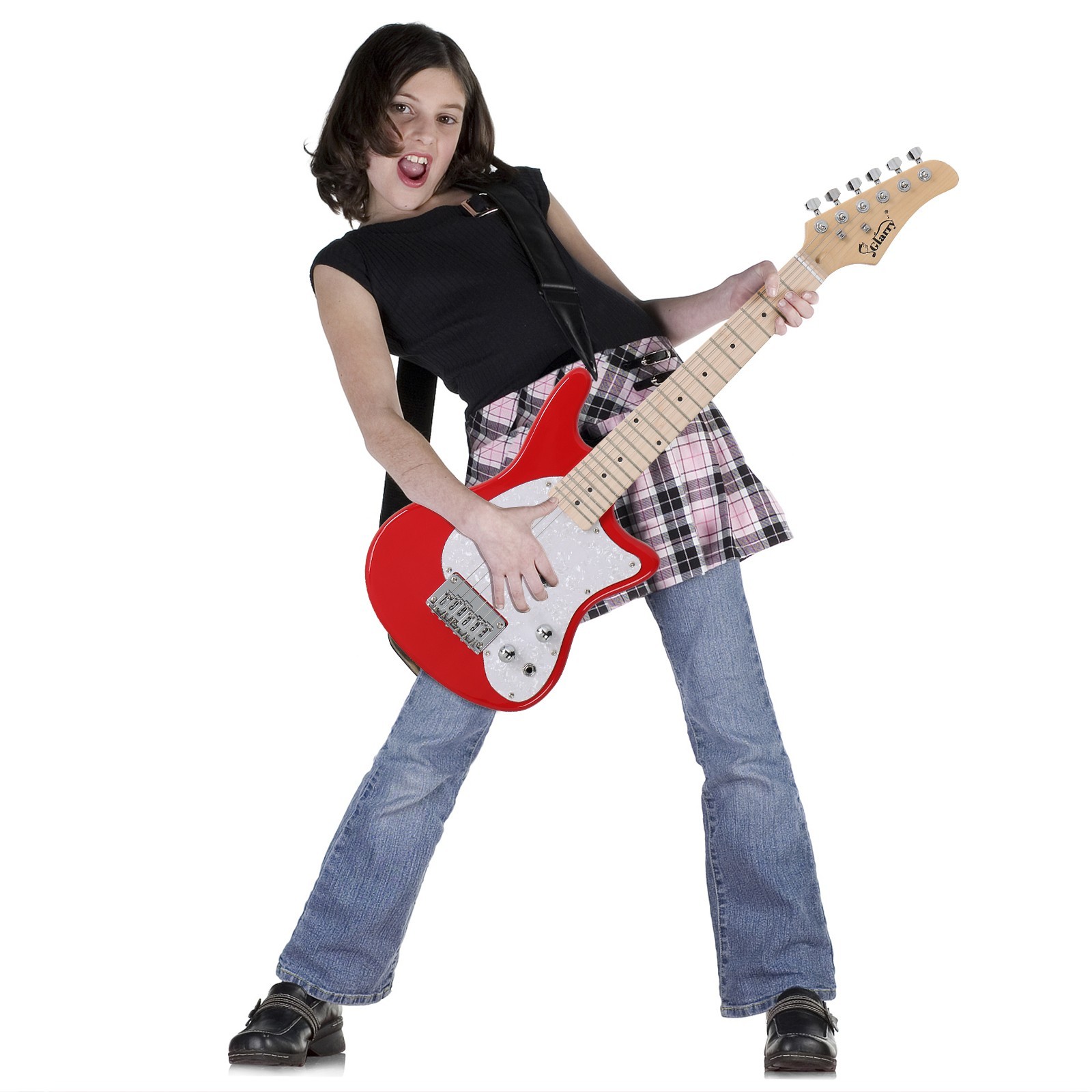 🎸OPEN BOX SPECIAL!🎸+AMP! 30 Inch Junior Electric Guitar +Case/Bag +Strap!