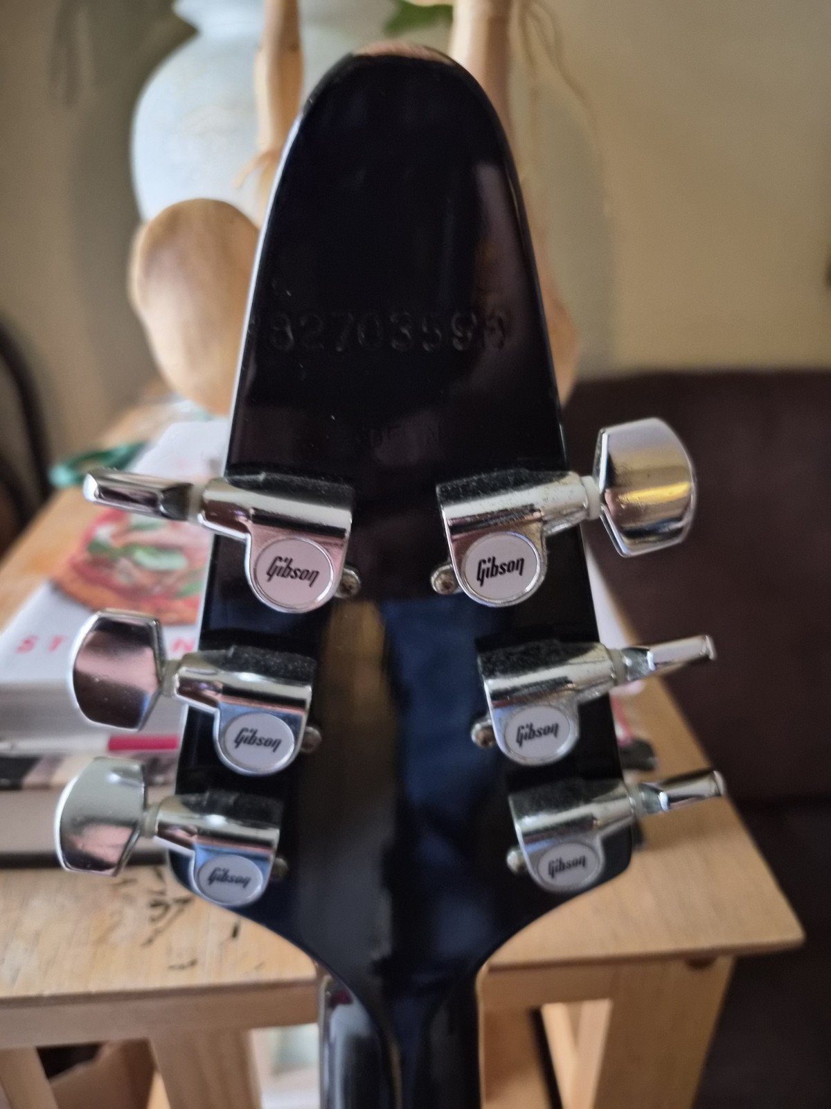 1983 Vintage Gibson Flying V Guitar Black