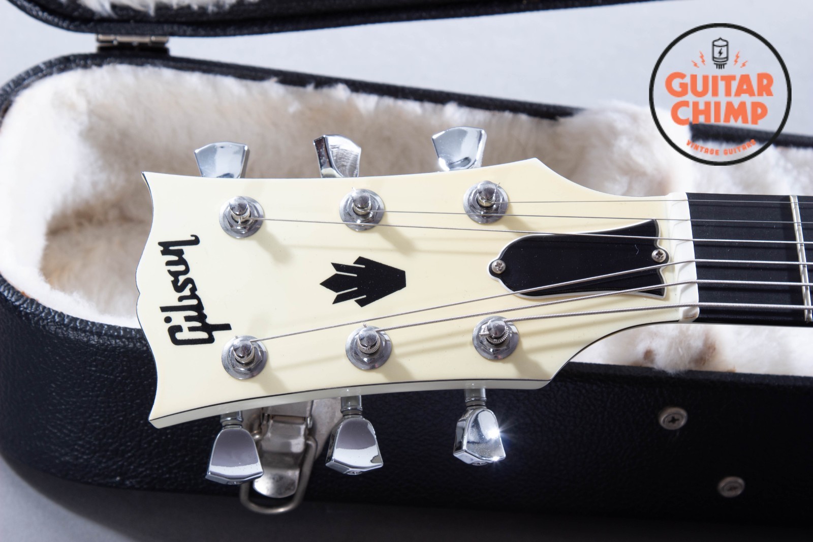 2013 Gibson SG Baritone Alpine White w/ OHSC 27″ Scale