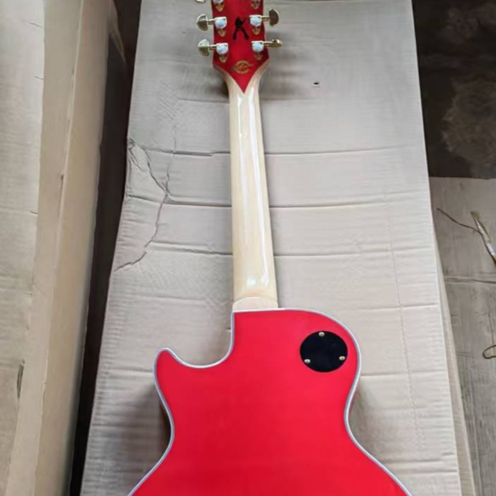 Custom Zakk Wylde 4#-Flag Electric Guitar Mahogany Body Gold Hardware 6Strings