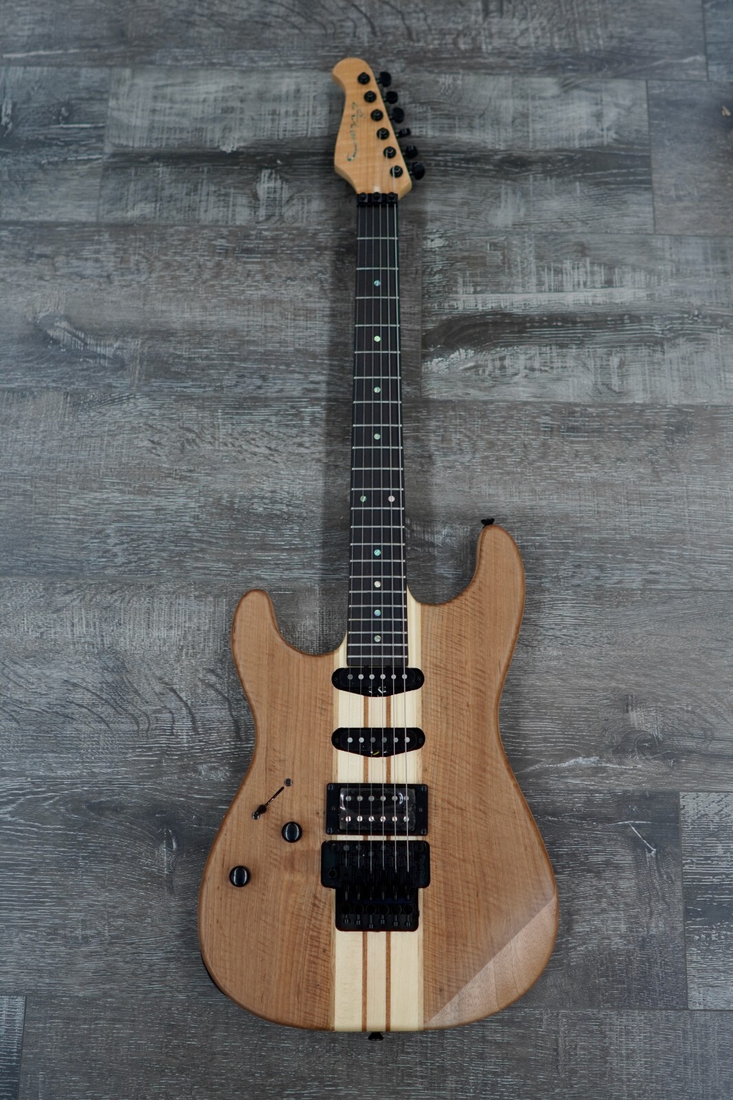 AIO Wolf S1 Floyd Rose Left-Handed Electric Guitar – Solid Maple top
