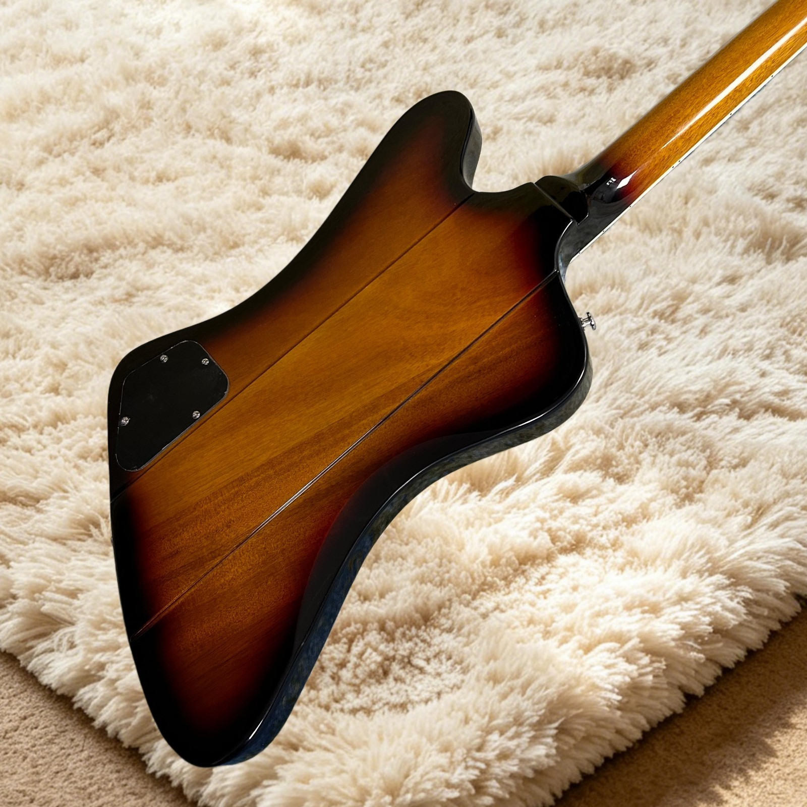 Firebird Electric Guitar Rosewood Fretboard Vintage Sunburst Color