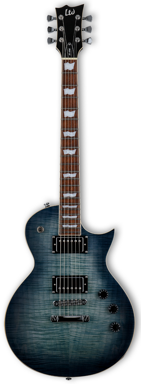 ESP LTD EC-256FM Electric Guitar Cobalt Blue with Free Pro Setup