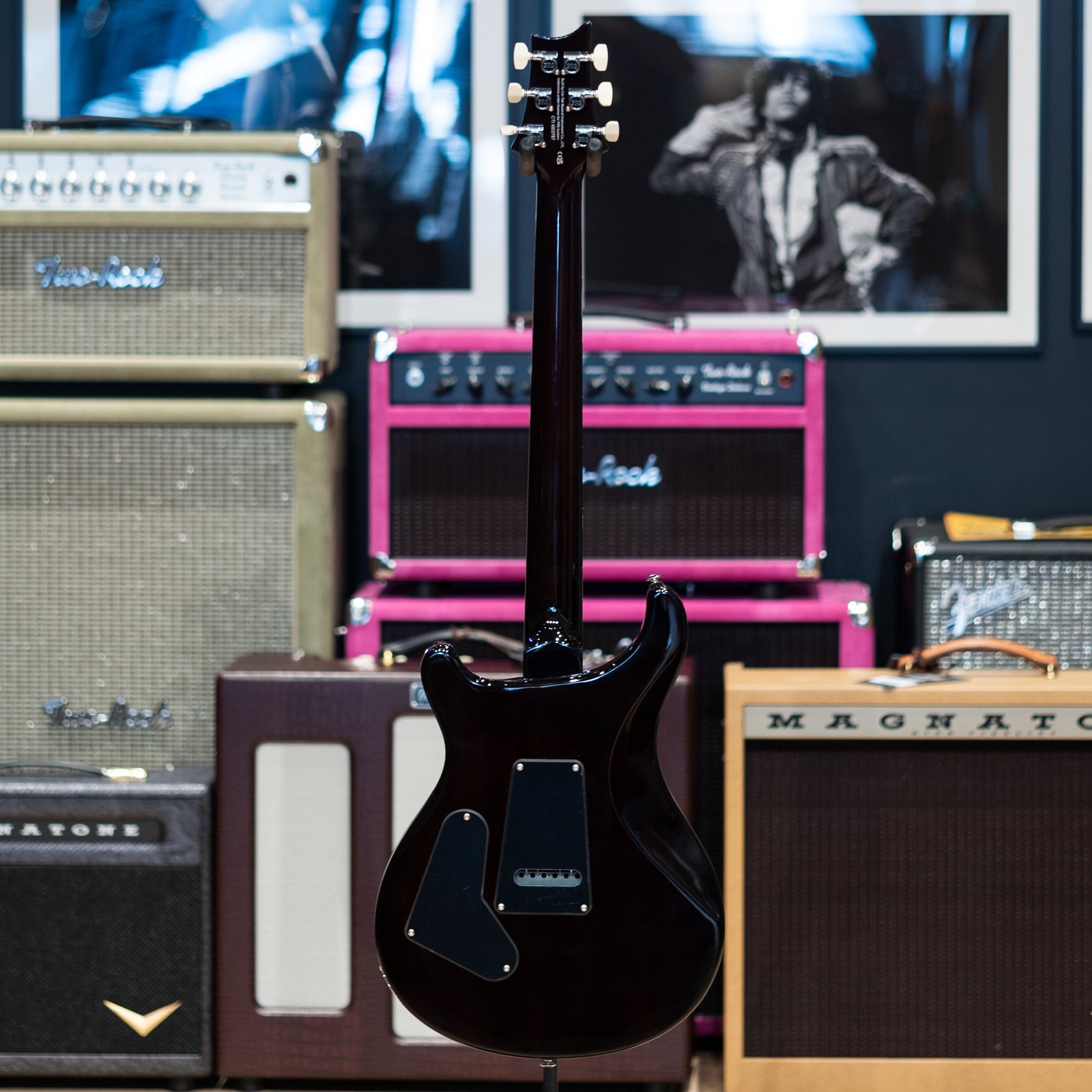 PRS SE Custom 24 – Black Gold Sunburst