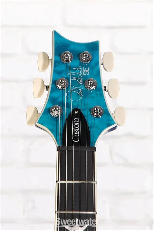 PRS SE Custom 24-08 Quilt Electric Guitar – Lake Blue