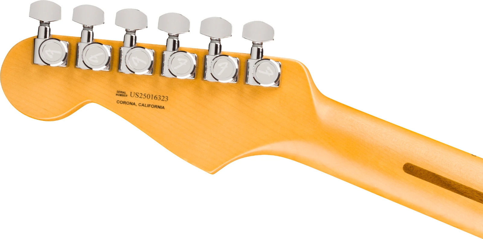 Fender American Ultra Luxe ’50s Strat, Maple Fingerboard, 3-Color Sunburst