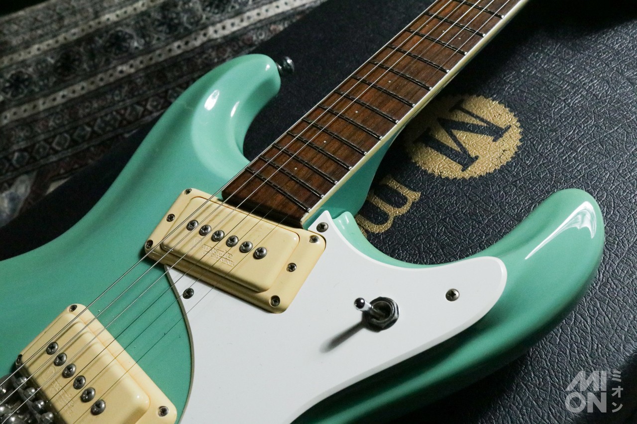 Mosrite The Ventures Model Surf Green Black Cloud