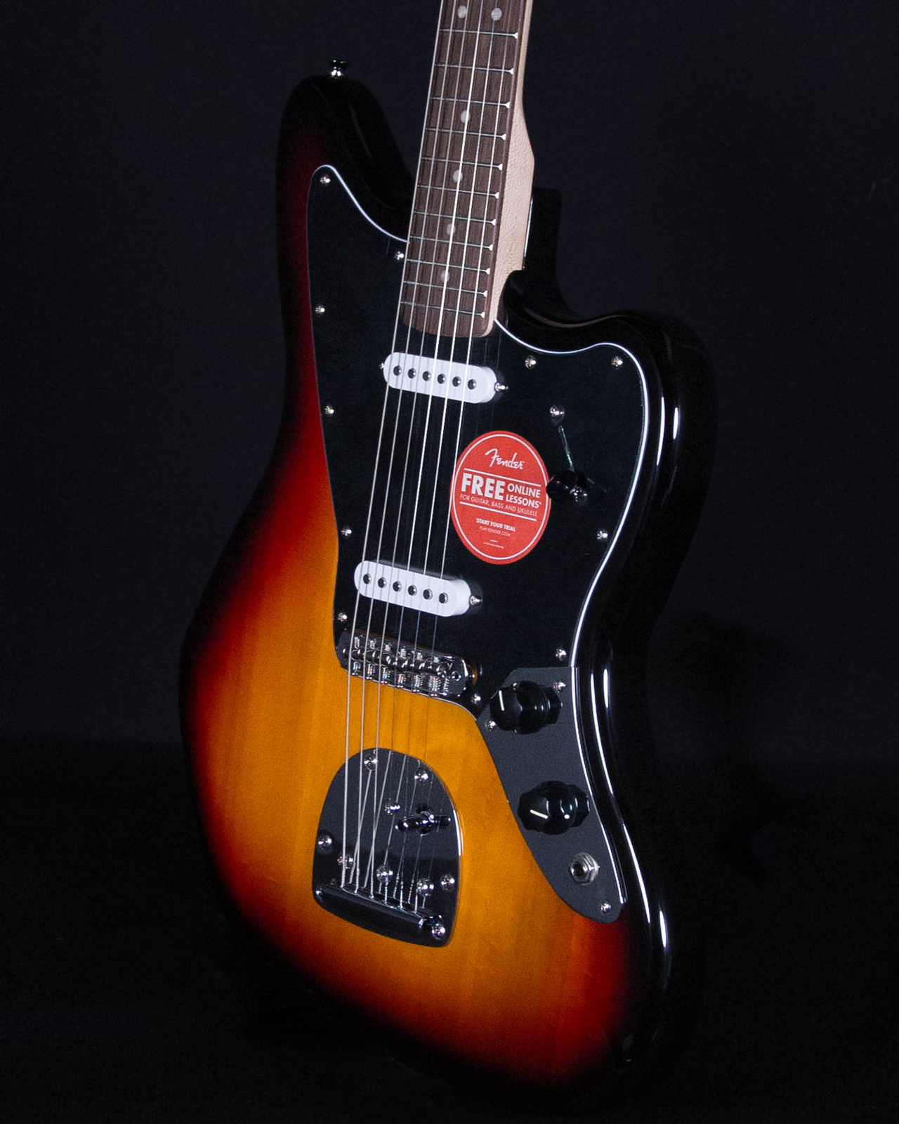Squier Affinity Jaguar, Laurel FB, 3-Color Sunburst