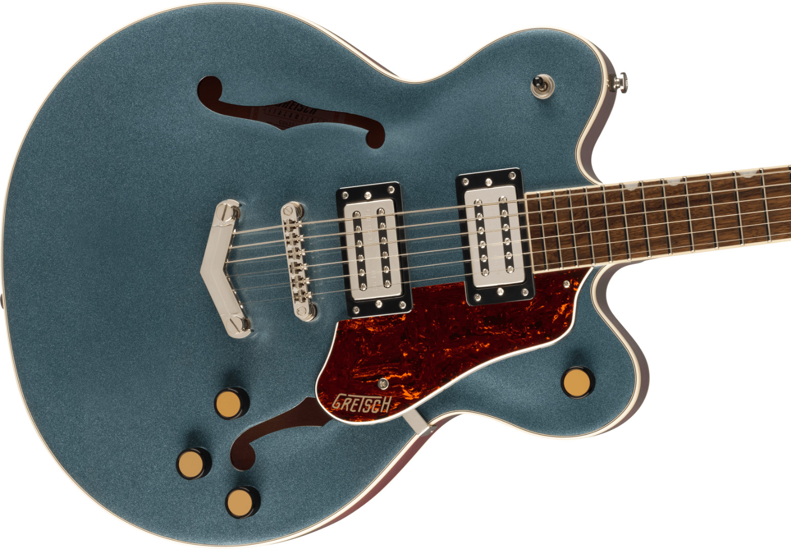 Gretsch G2622 Streamliner with V-Stoptail, Broad’Tron BT-3S Pickups, Gunmetal