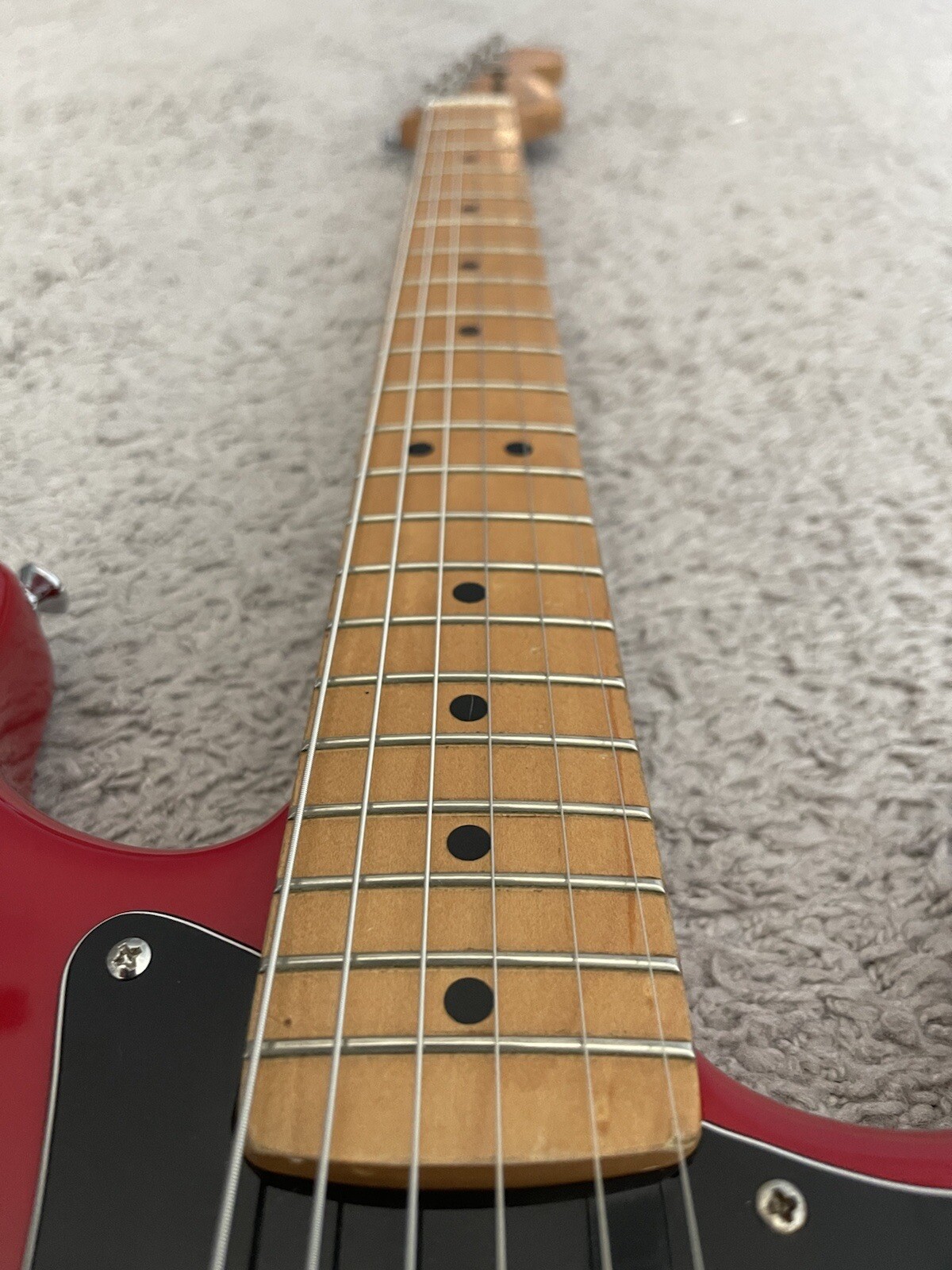 Fender Standard Stratocaster 1994 MIM HSH Torino Red Vintage Modified Guitar
