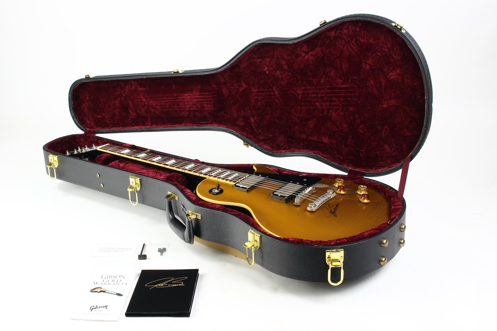 2008 Gibson Custom Shop Joe Bonamassa Les Paul Goldtop AGED & SIGNED Inspired By