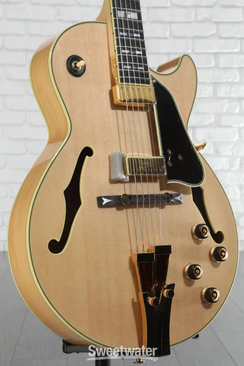 Ibanez George Benson Signature GB10 Hollowbody Electric Guitar – Natural
