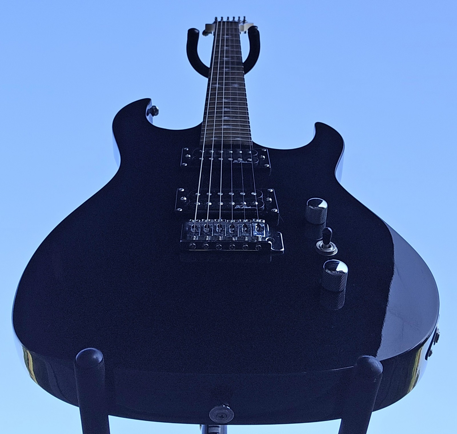 B.C. Rich ASM-1 Pearl Black 2014 Mint! Awesome shredding beast MINT!