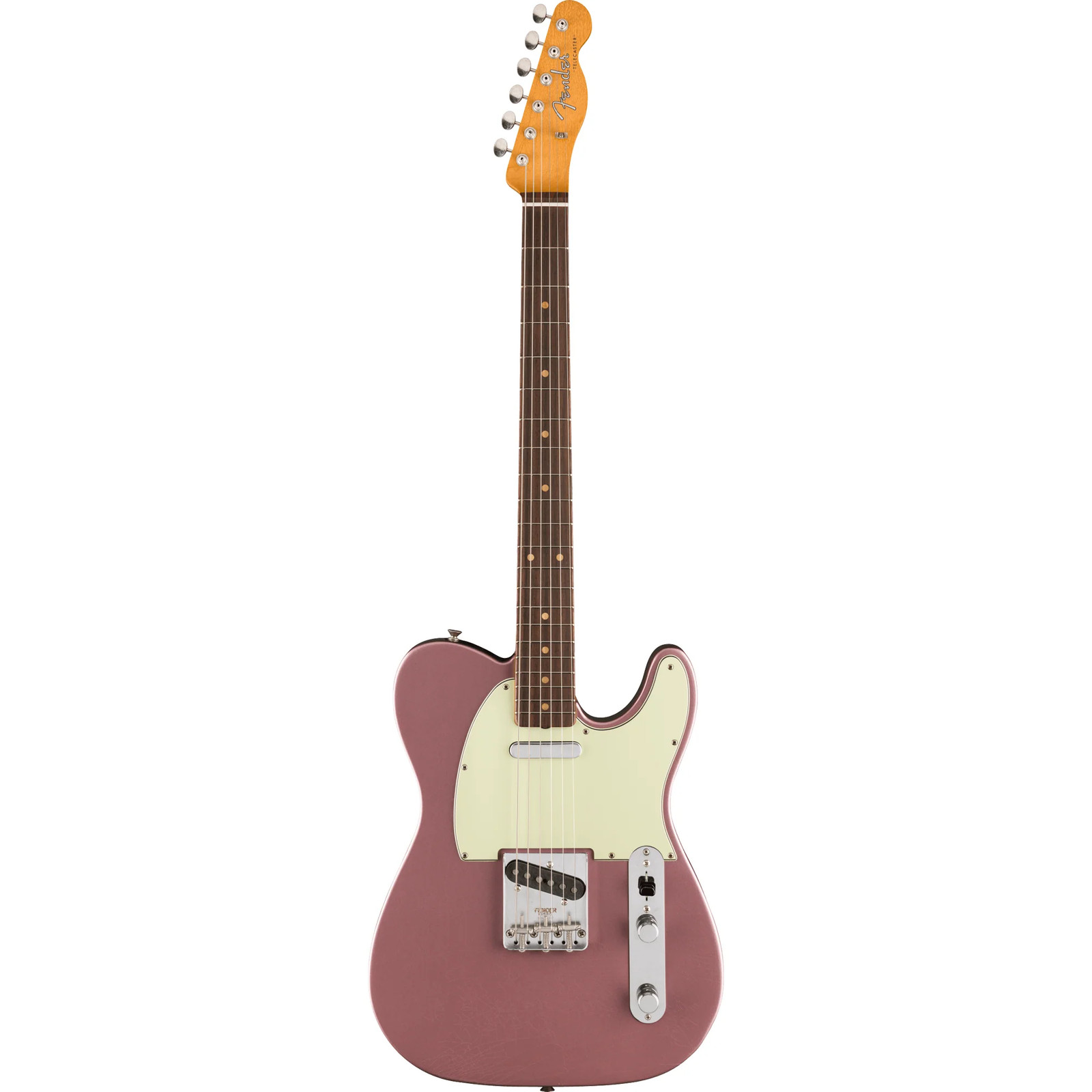Fender Vintera II Road Worn ’60s Telecaster – Burgundy Mist Metallic