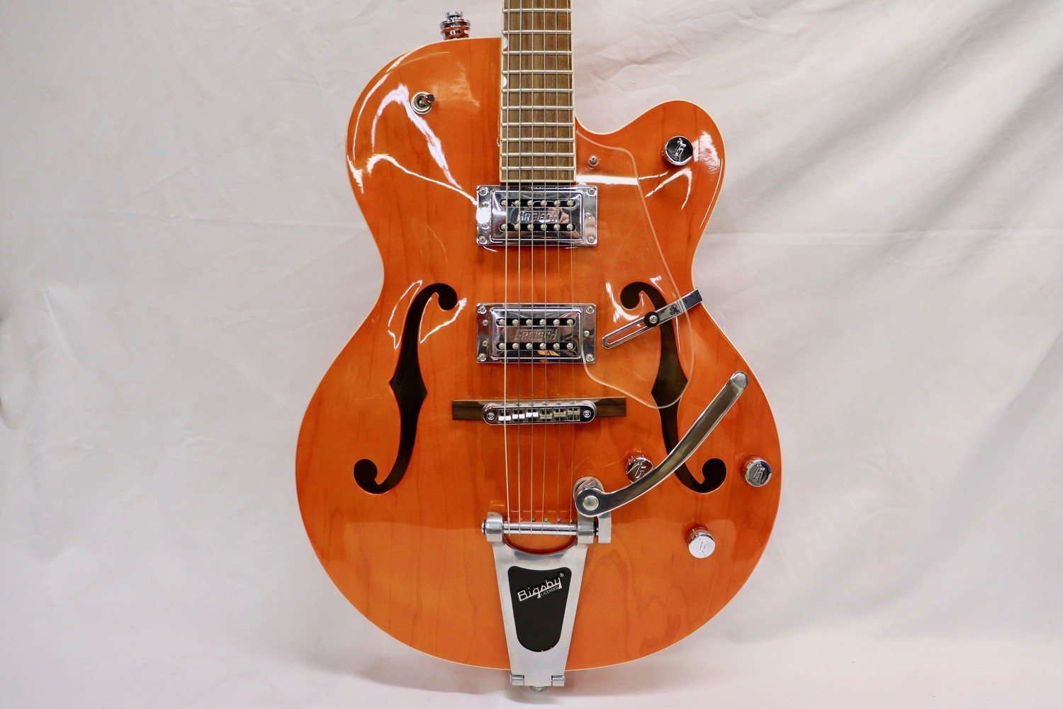 2008 Gretsch G5120 Electromatic Hollow Body Orange Bigsby 125th Anniv + Bag