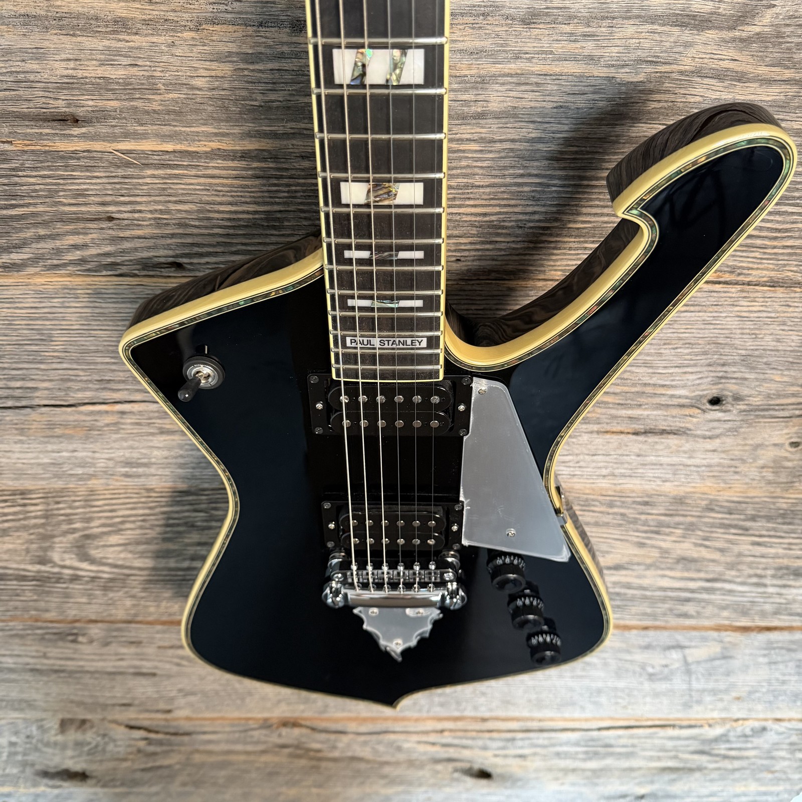 Ibanez PS10BK Paul Stanley Signature Electric Guitar – Black