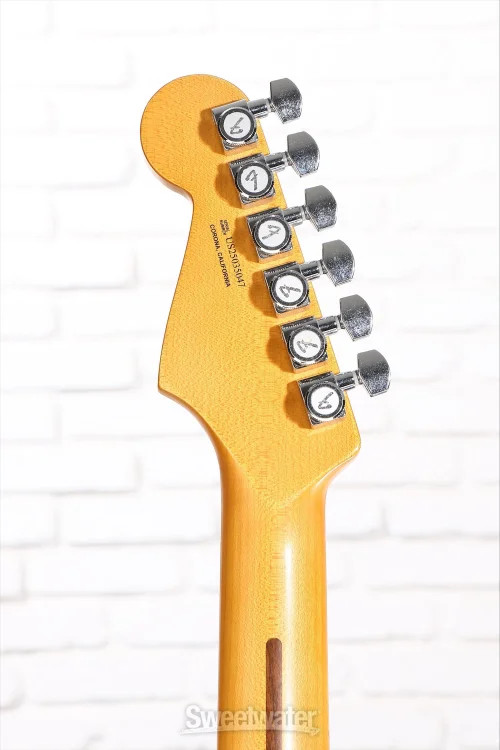 Fender American Ultra Luxe Vintage ’60s Stratocaster Electric Guitar – Surf