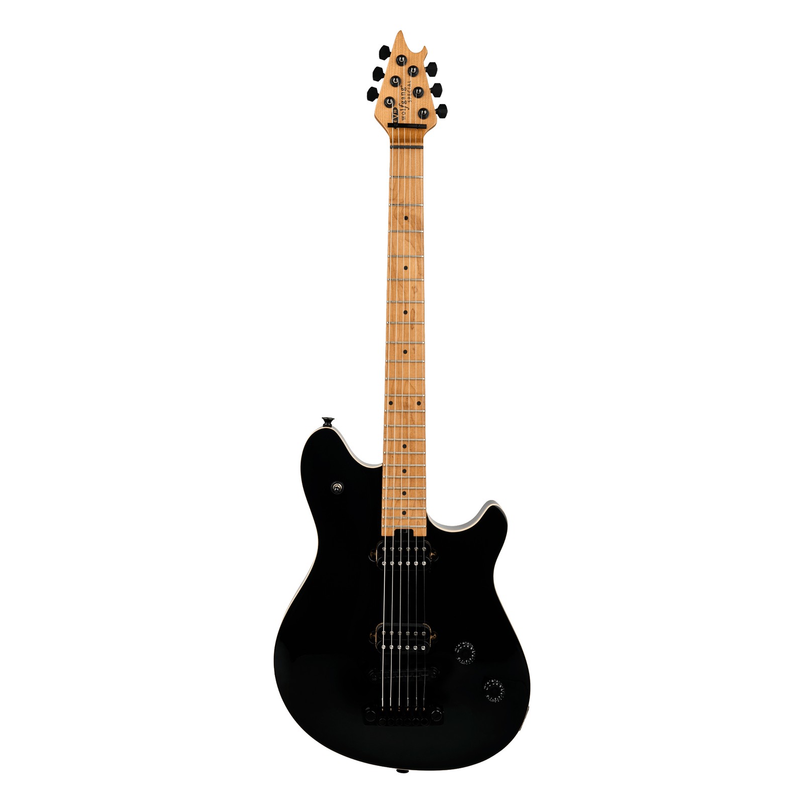 Used EVH Wolfgang Special Baked Maple TOM Electric Guitar – Gloss Black