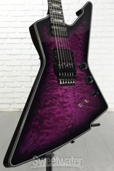 Schecter E-1 FR S Special Edition Electric Guitar – Trans Purple Burst
