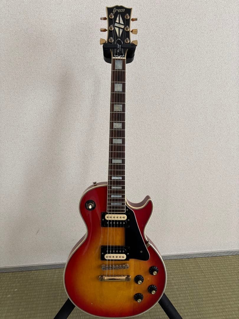 Greco Les Paul custom type sunburst 1980 Safe Packing!