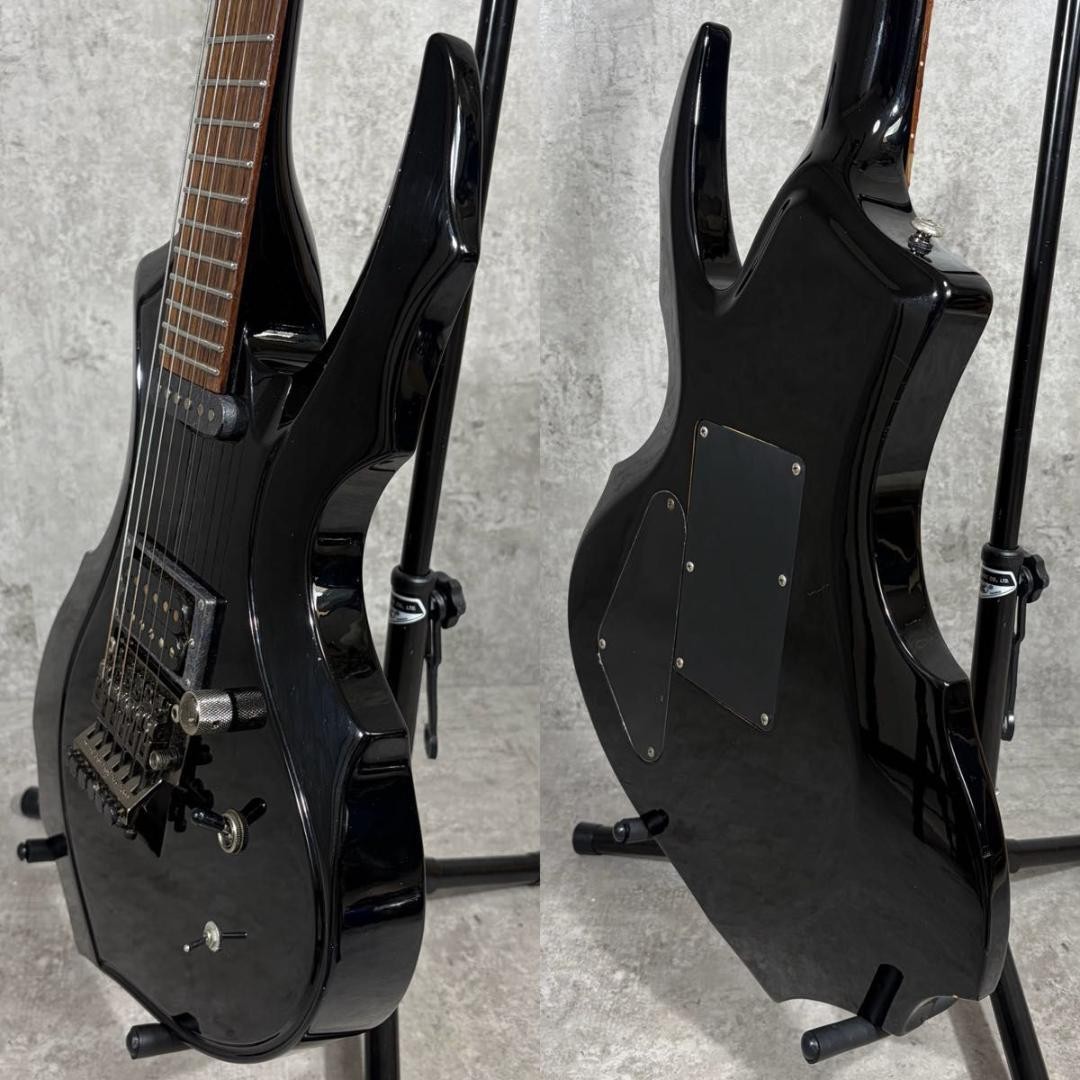 GrassRoots G-A-68 Aoi Signature Model Black Electric Guitar V Rock Metal