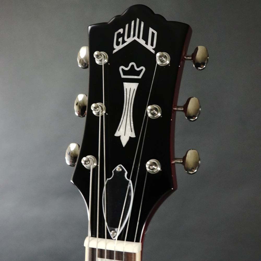 Guild S1 Cherry Red Electric Guitar 1970s Design Used