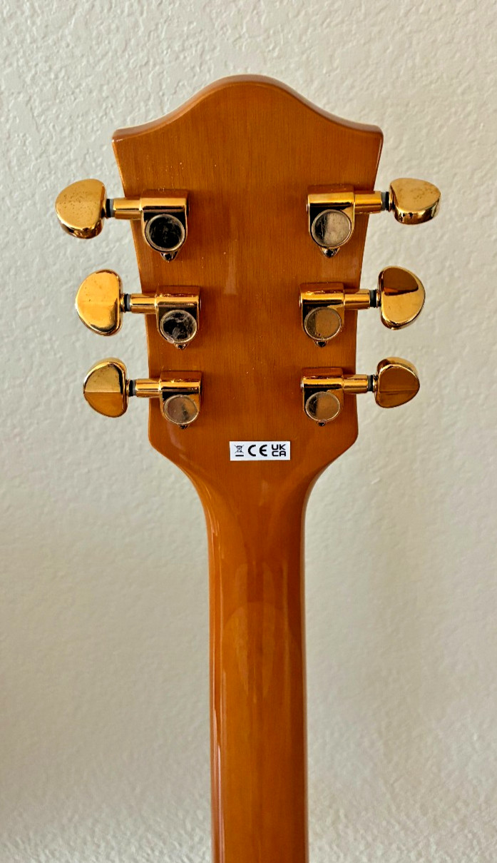 Gretsch Streamliner LE Center Block Cat-Eye w/V-Stoptail Guitar Village Amber