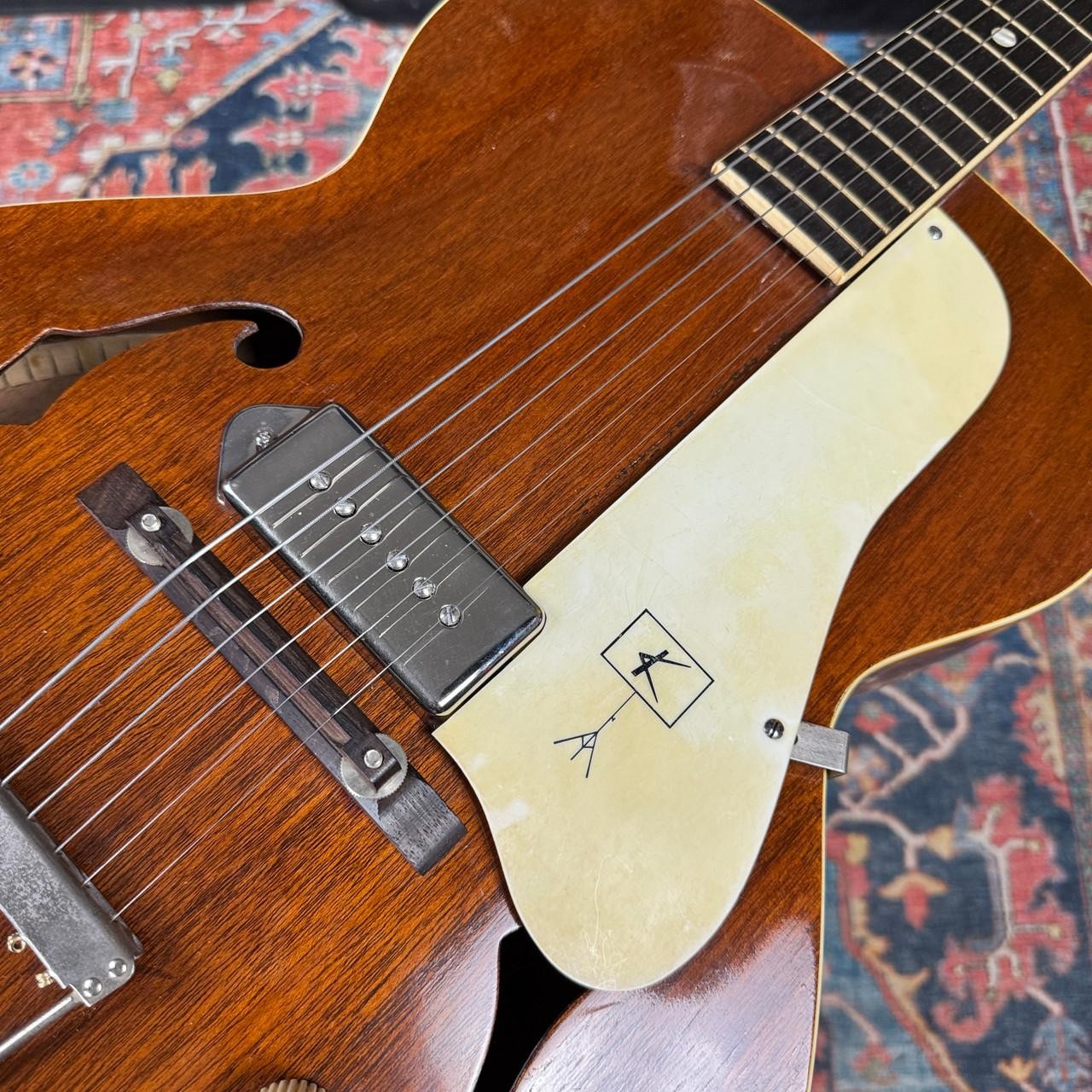 *Video* 1960’s Kay N-1 Hollowbody w/Fralin P-90 Mahogany