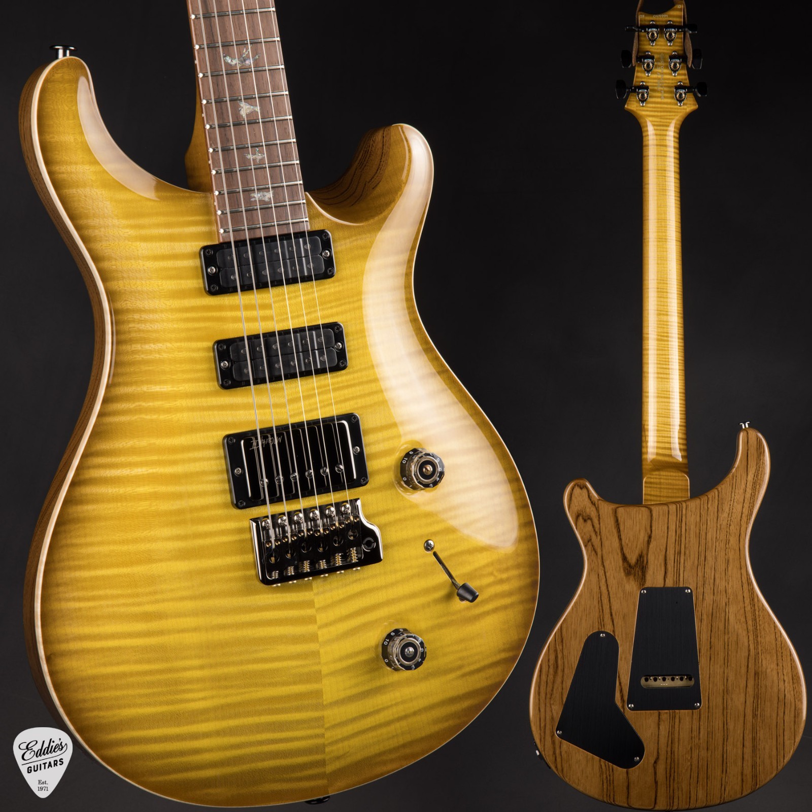 PRS Eddie’s Guitars Wood Library Studio Swamp Ash/Brazilian – Livingston Lemondr