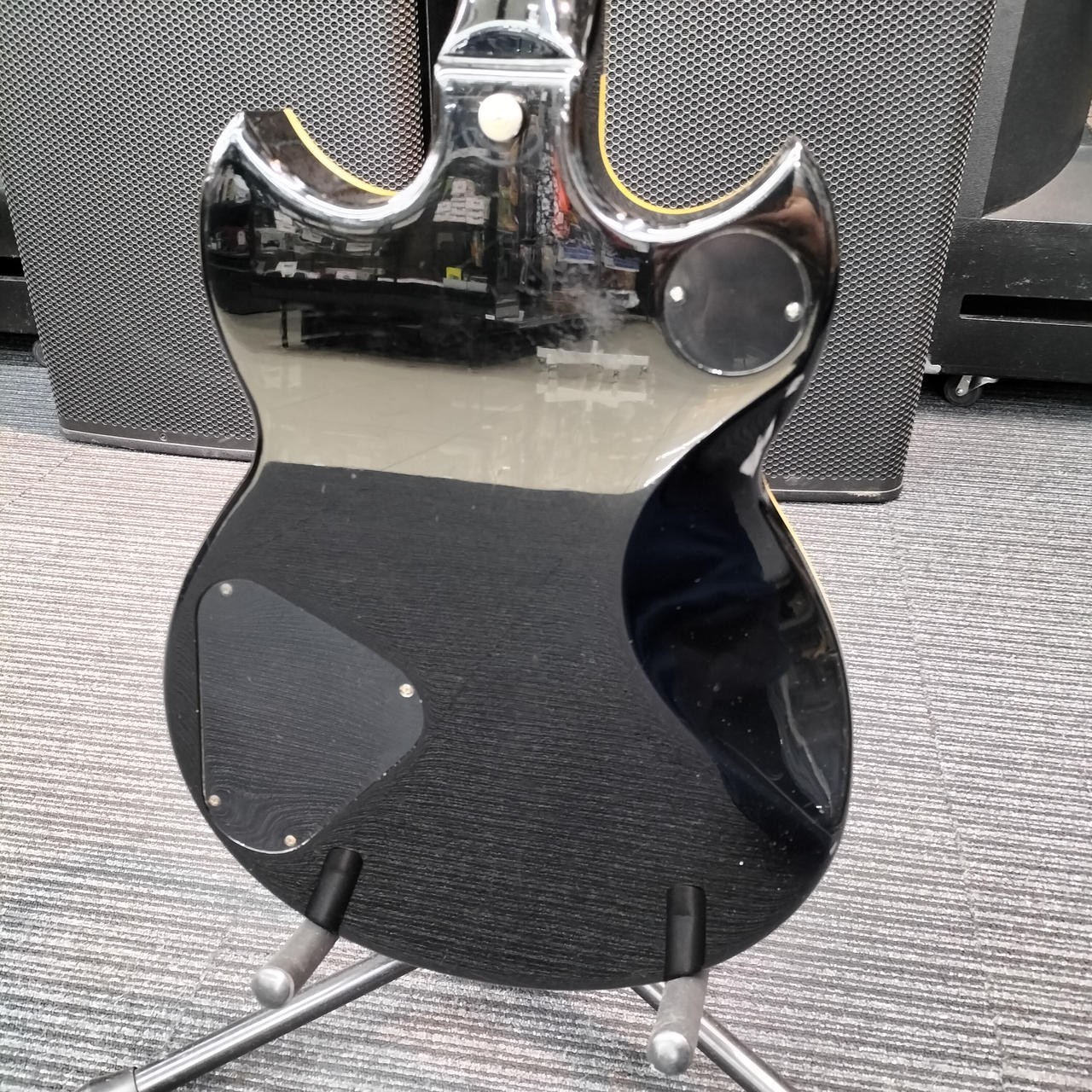 [YAMAHA] SG1000 Black Gold Hardware Made in Japan 1980s SG Type Electric Guitar