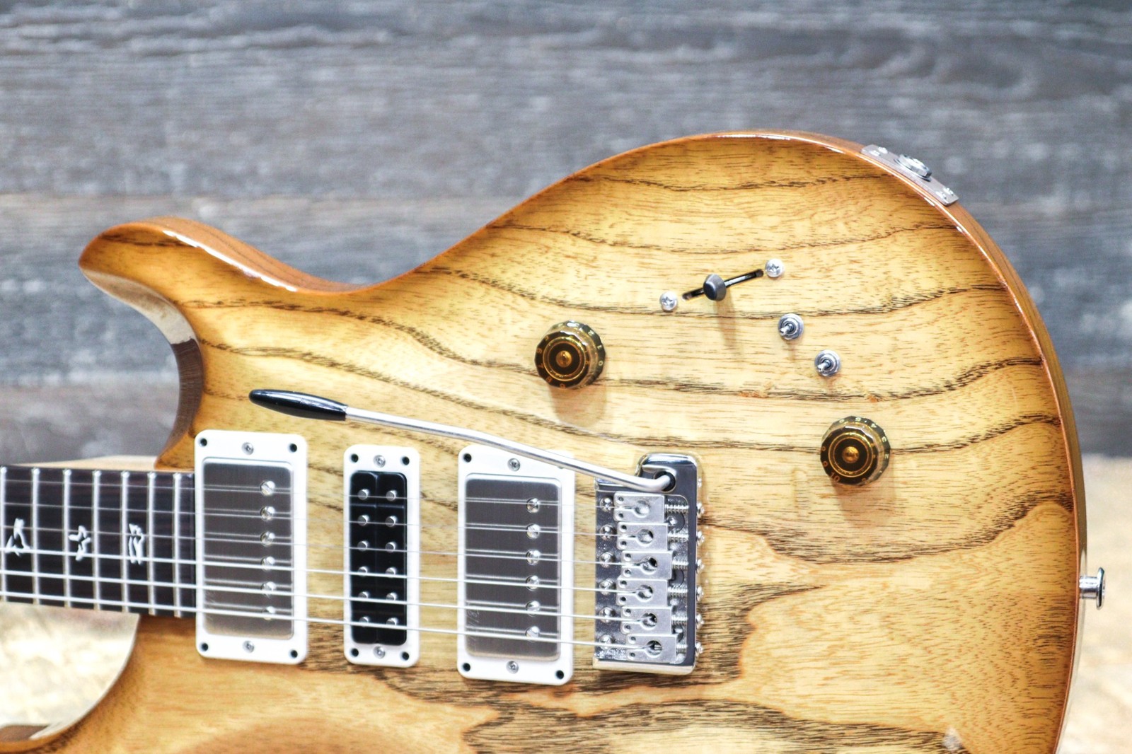PRS Swamp Ash Special Hum/NF/Hum Pickups Vintage Natural Electric Guitar w/Bag