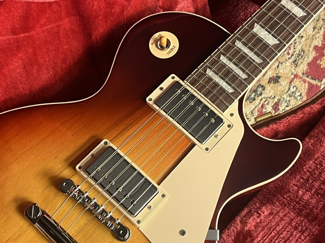 Gibson Les Paul Standard ’50s Plain Top Bourbon Burst #233650002 4.48kg Guitar