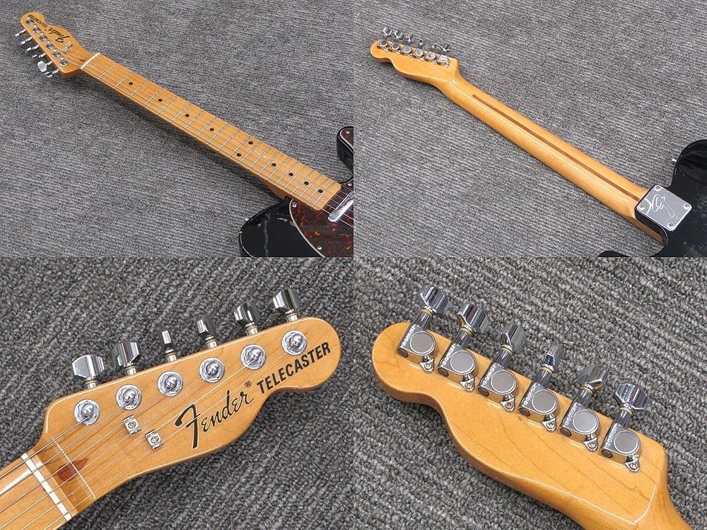 Fender Japan Telecaster Black 3.4kg Electric Guitar W/Gig Bag Used Product