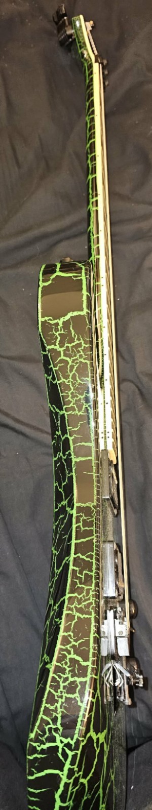 Jackson X Series Soloist SLX Green Crackle Electric Guitar