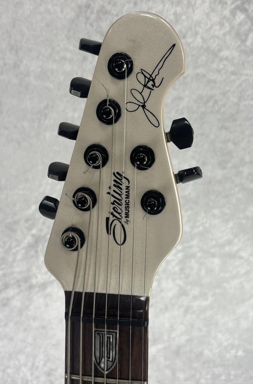 Sterling by Music Man JP70 John Petrucci guitar in pearl finish w/ bag