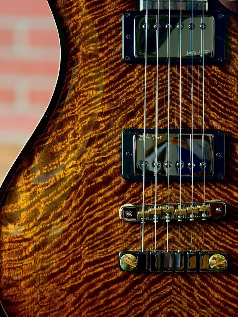 PRS McCarty 594 Mango Top Limited Edition Electric Guitar – Black Gold Burst